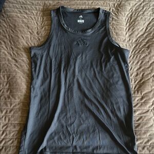 Adidas Charcoal Sleeveless Top